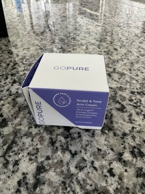 Go Pure Sculpt & Tone Arm Cream NWT